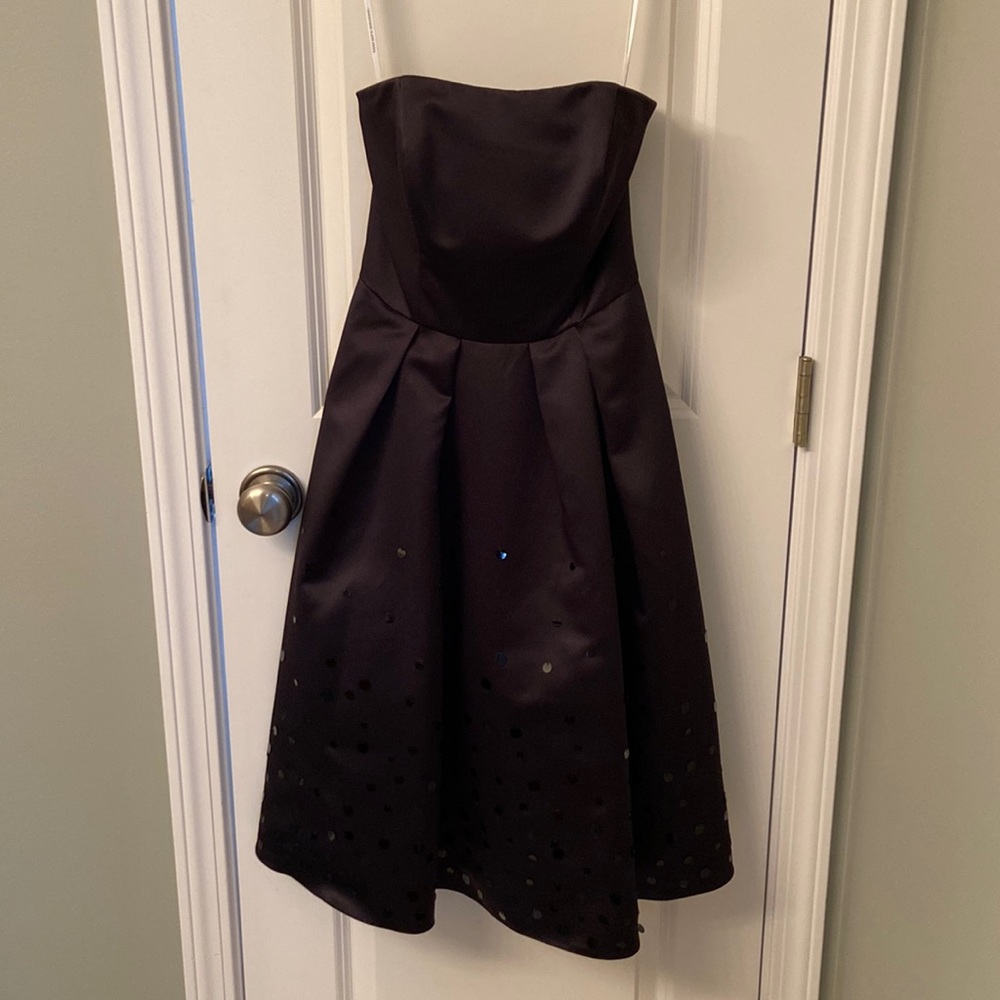 David’s Bridal Strapless Bridesmaid/Prom Dress